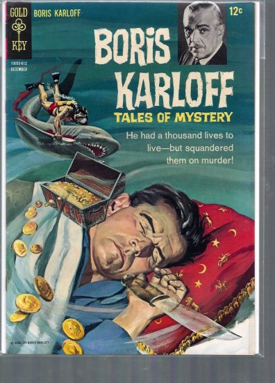 BORIS KARLOFF TALES OF MYSTERY # 16, 6.0 FN