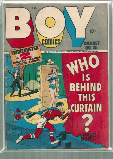 BOY COMICS # 35, 4.0 VG