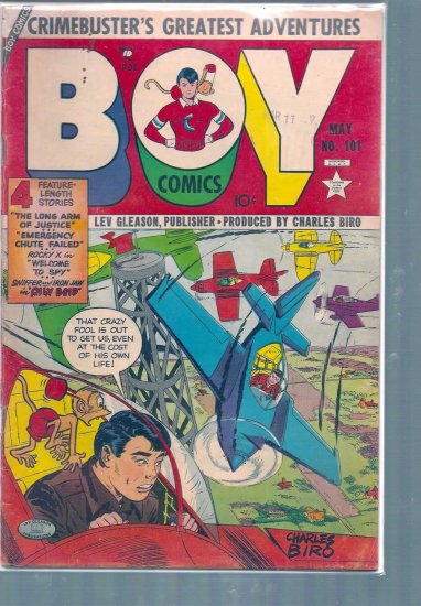 BOY COMICS # 101, 3.5 VG -
