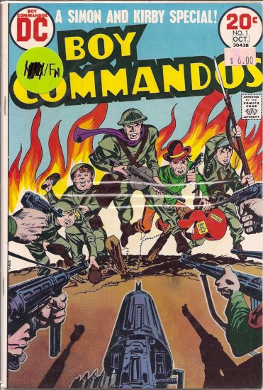 Boy Commandos # 1, 6.0 FN