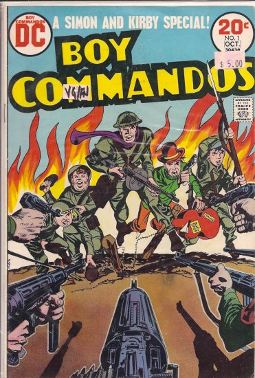 Boy Commandos # 1, 5.0 VG/FN