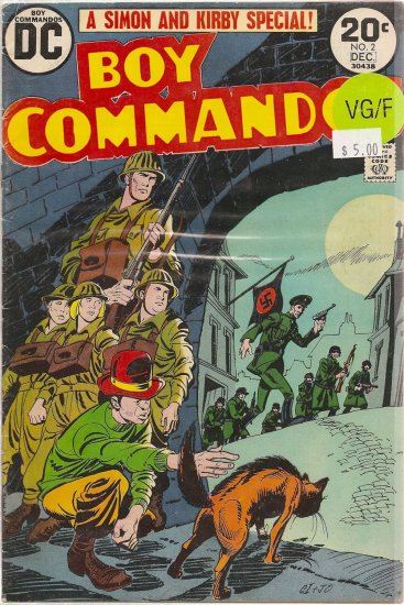 Boy Commandos # 2, 5.0 VG/FN