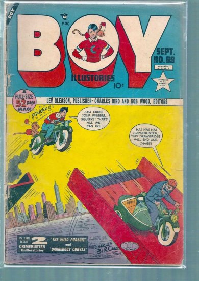 BOY ILLUSTORIES # 69, 1.8 GD -