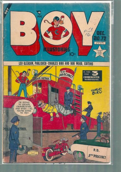 BOY ILLUSTORIES # 72, 2.0 GD