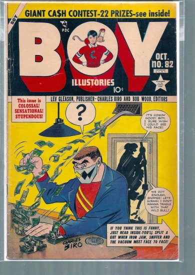 BOY ILLUSTORIES # 82, 3.0 GD/VG