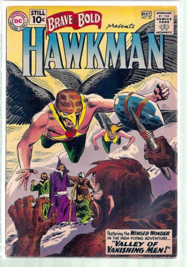 BRAVE AND THE BOLD # 35, 3.5 VG -