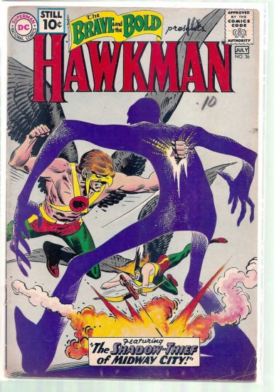 BRAVE AND THE BOLD # 36, 4.5 VG +