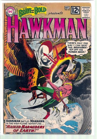 BRAVE AND THE BOLD # 43, 4.5 VG +