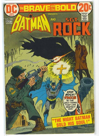 Brave And The Bold # 108, 4.5 VG +