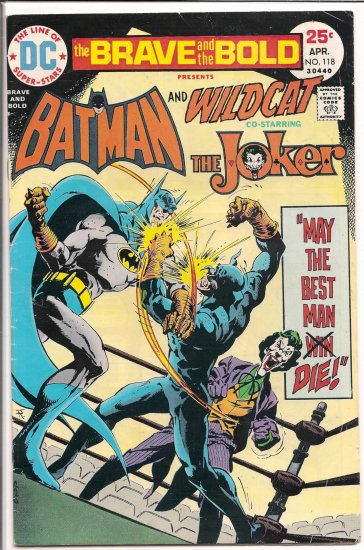 BRAVE AND THE BOLD # 118, 4.5 VG +