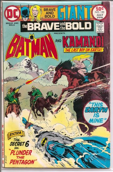 BRAVE AND THE BOLD # 120, 4.0 VG