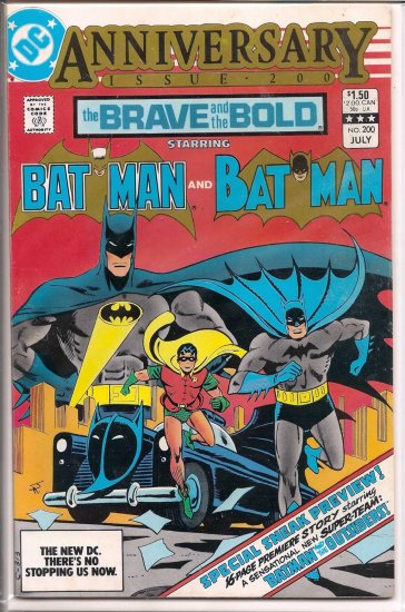 BRAVE AND THE BOLD # 200, 6.5 FN +