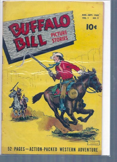 BUFFALO BILL PICTURE STORIES # 2, 4.5 VG +