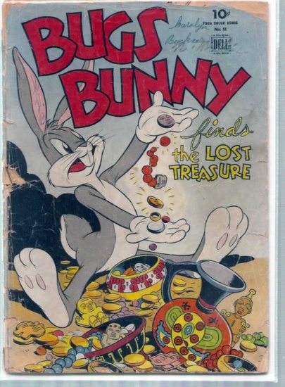 Bugs Bunny # 51, 3.5 VG -