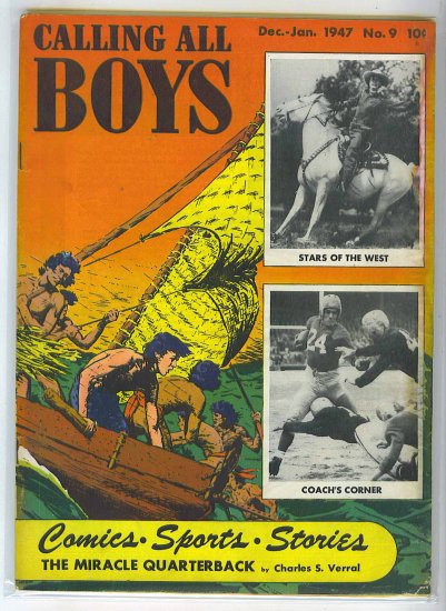 Calling All Boys # 9, 2.5 GD +