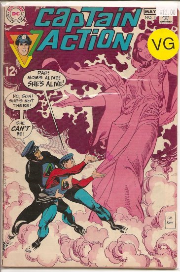 Captain Action # 4, 4.0 VG