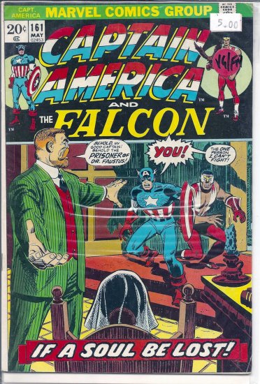 Captain America # 161, 5.0 VG/FN