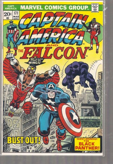 CAPTAIN AMERICA # 171, 6.5 FN +