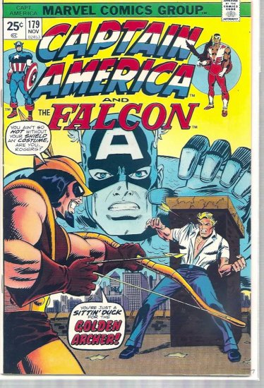 CAPTAIN AMERICA # 179, 6.0 FN