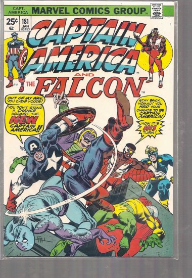 CAPTAIN AMERICA # 181, 6.5 FN +
