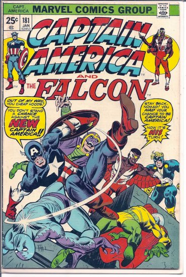 CAPTAIN AMERICA # 181, 4.0 VG