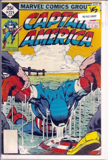 Captain America # 224, 4.0 VG