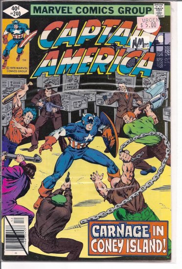 Captain America # 240, 9.2 NM -