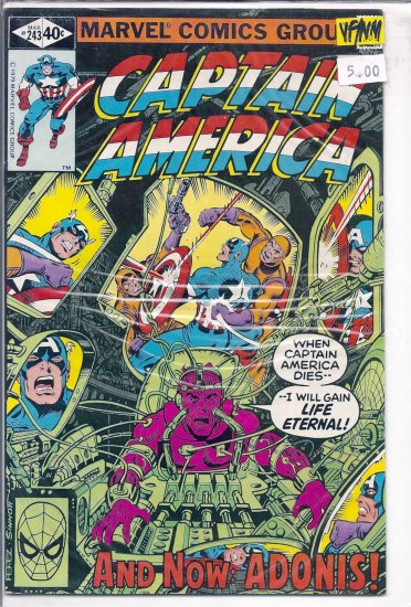 Captain America # 243, 9.0 VF/NM