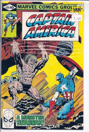 Captain America # 244, 9.2 NM -
