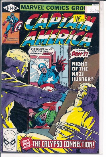 Captain America # 245, 8.0 VF