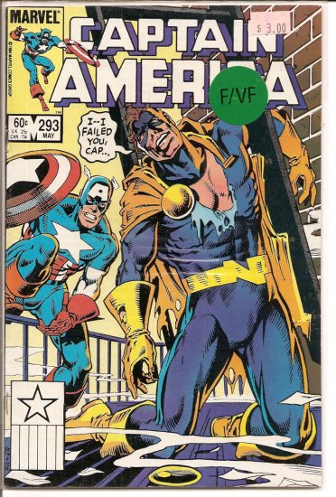 Captain America # 293, 7.0 FN/VF
