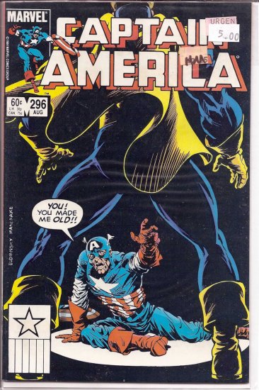 Captain America # 296, 9.4 NM