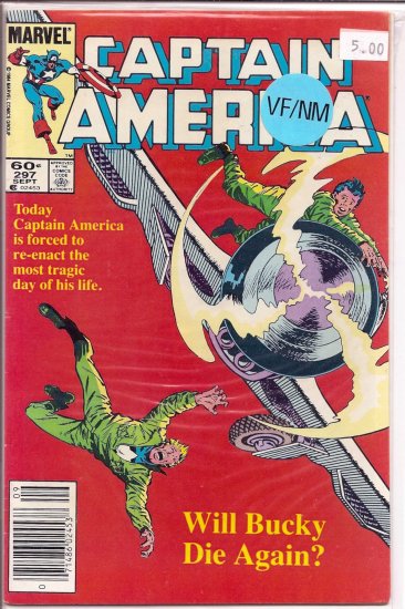 Captain America # 297, 9.0 VF/NM