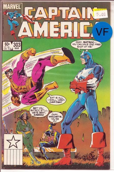 Captain America # 303, 8.0 VF