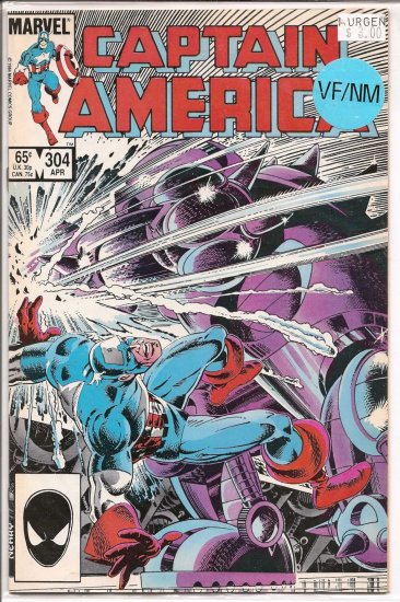 Captain America # 304, 9.0 VF/NM