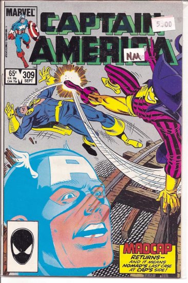 Captain America # 309, 9.4 NM