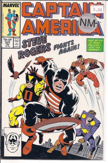 Captain America # 337, 9.2 NM -