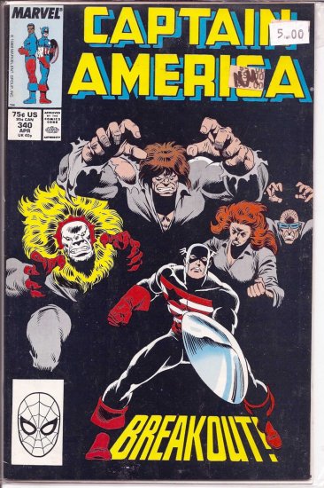Captain America # 340, 9.4 NM