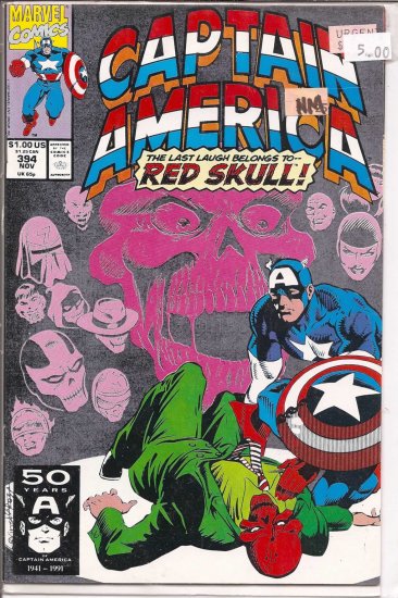 Captain America # 394, 9.4 NM