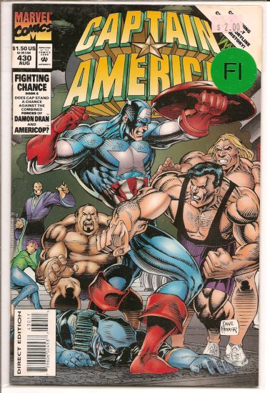 Captain America # 430, 6.0 FN