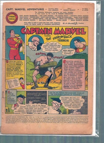 CAPTAIN MARVEL # 115, 0.5 PR