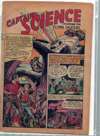 CAPTAIN SCIENCE # 1, 0.5 PR