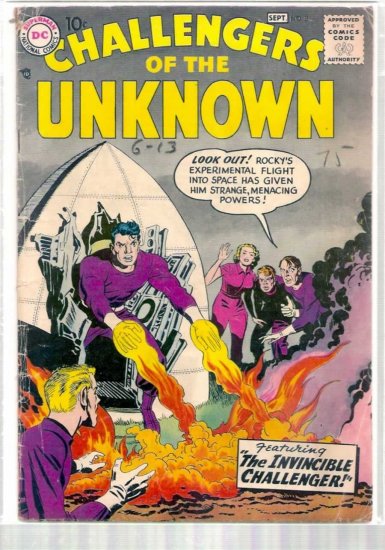 CHALLENGERS OF THE UNKNOWN # 3, 2.5 GD +