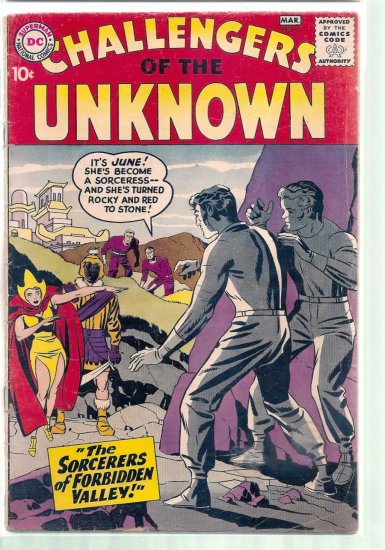 CHALLENGERS OF THE UNKNOWN # 6, 3.0 GD/VG