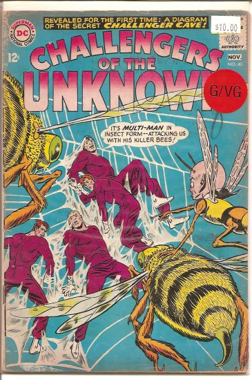 Challengers Of The Unknown # 40, 3.0 GD/VG
