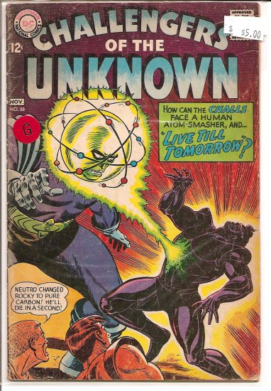 Challengers of the Unknown # 58, 2.0 GD