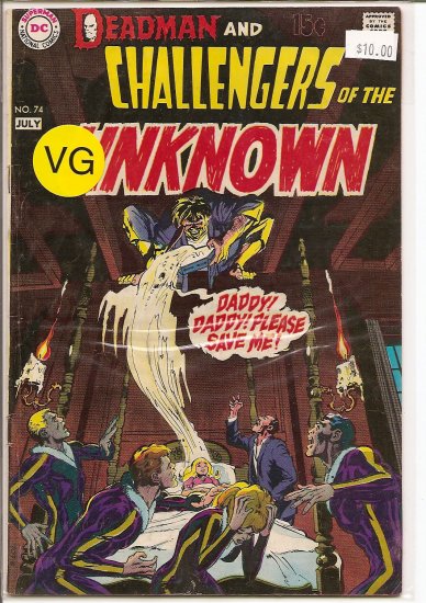 Challengers of the Unknown # 74, 4.0 VG