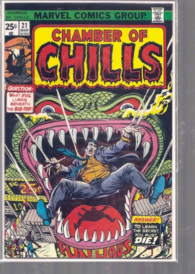 CHAMBER OF CHILLS # 21, 5.0 VG/FN