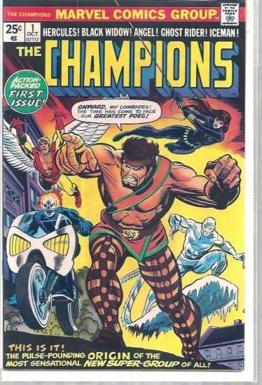 CHAMPIONS # 1, 4.5 VG +