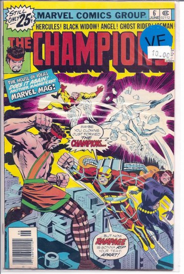 Champions, The # 6, 8.0 VF